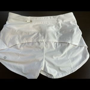 Lululemon Speed Up Shorts, Size 4